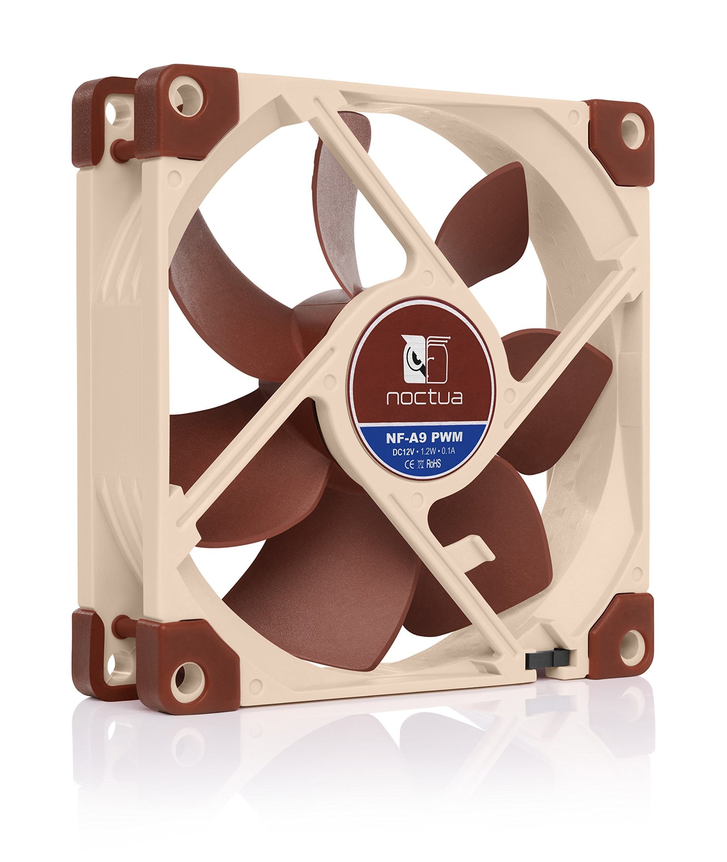 Noctua NF-A9 PWM, 4-Pin Premium Cooling Fan (92mm, Brown)