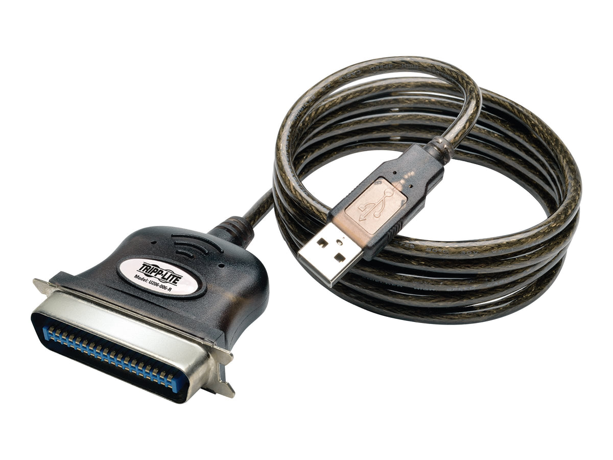 Tripp LITE USB to Parallel Printer Adapter Cable USB to Centronics M/M 10ft