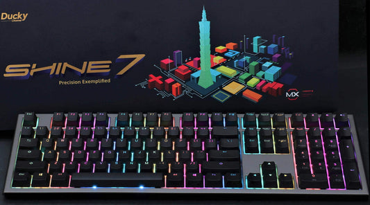 Ducky Shine 7 Gunmetal Keyboard