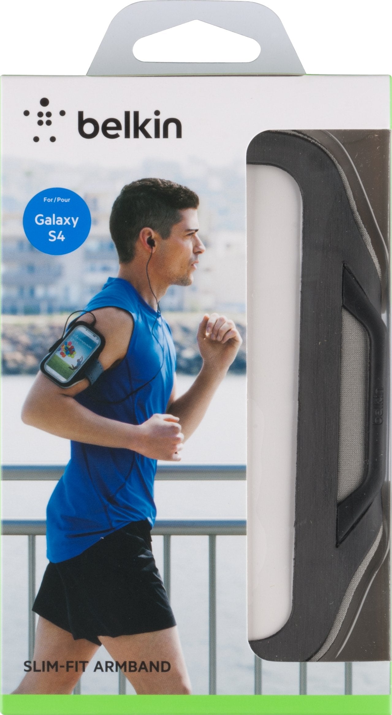 Belkin F8M558BTC00 Slim-Fit Armband for Samsung Galaxy S4/S IV (Black)