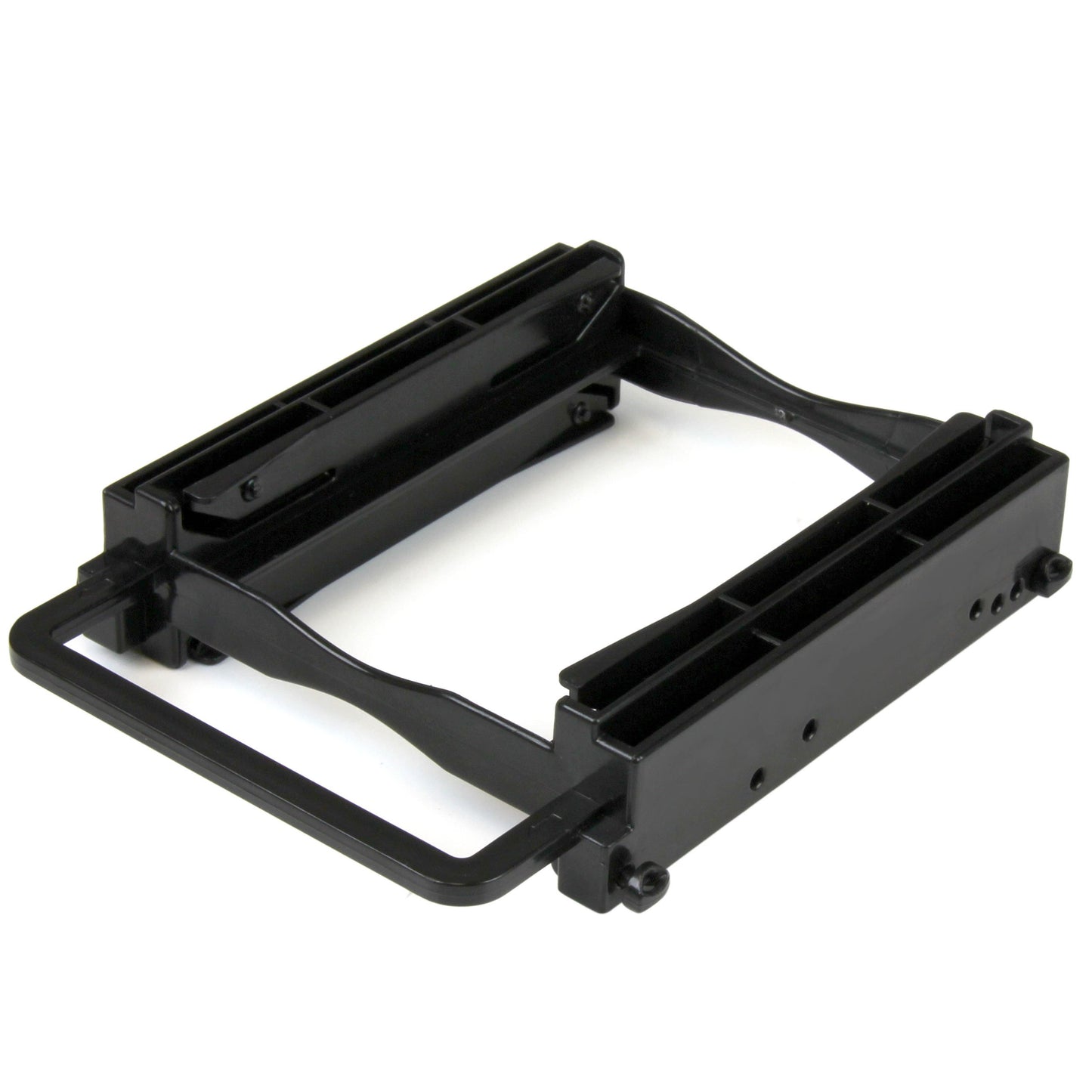 STARTECH Dual 2.5" SSD/HDD Mounting Bracket for 3.5" Drive Bay-Tool(BRACKET225PT), Black