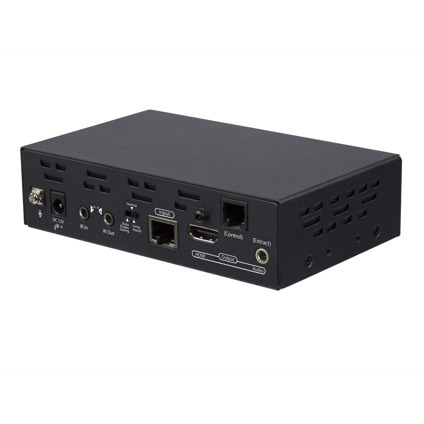 StarTech.com Multi-Input HDBaseT Extender Kit - Built-in Switch and Video Scaler - DisplayPort HDMI and VGA Over CAT6 or CAT5 (ST121HDBTSC)