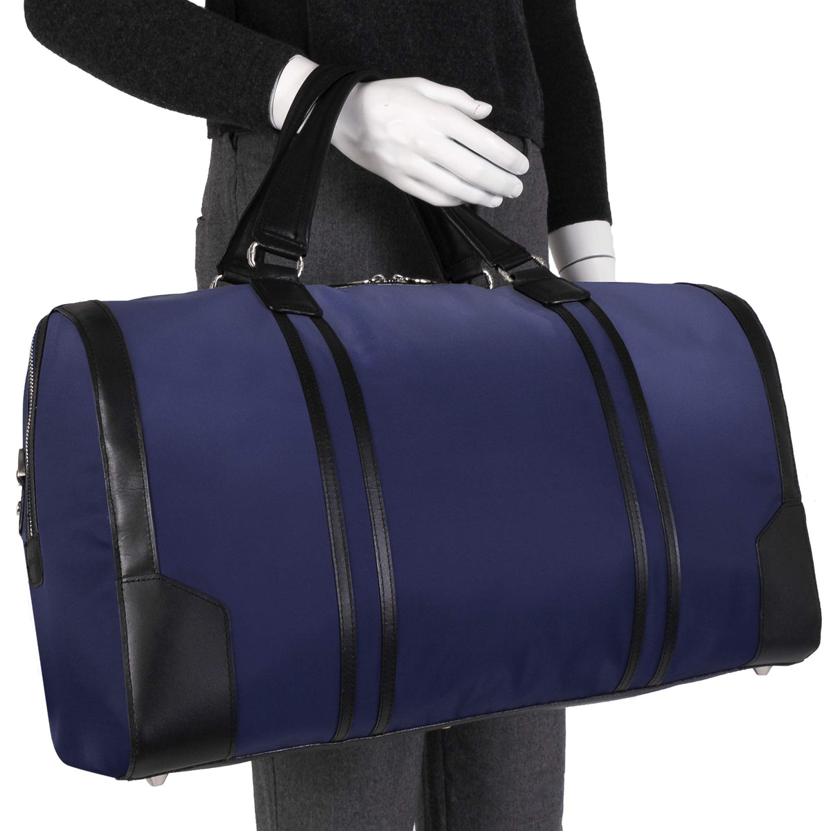 McKlein 18197 USA Pasadena 20" Nylon Carry-All Duffel Navy