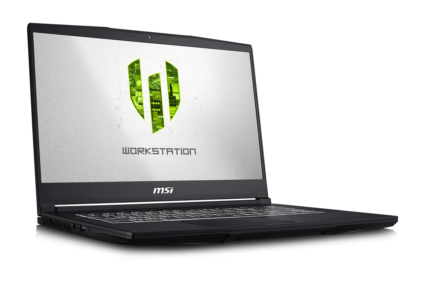 MSI WP65 9TH-433CA 15.6" FHD Mobile Workstation Intel Core i7-9750H Quadro P620 8GB 256G NVME SSD WIN10 Pro