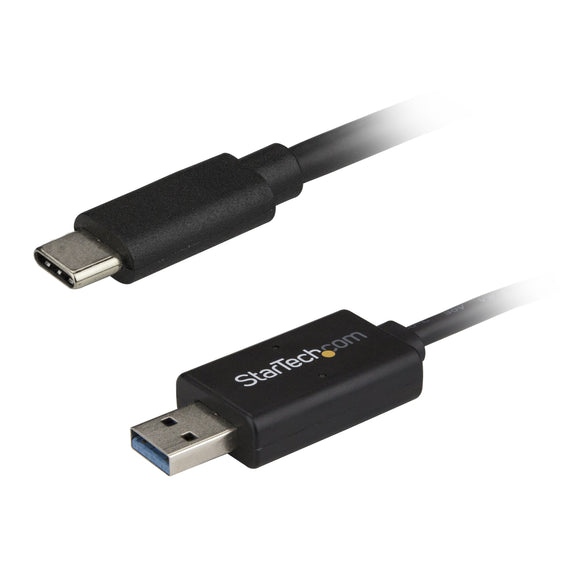 StarTech.com USBC3LINK USB C to USB Data Transfer Cable, Mac/Windows, USB 3.0, Windows Easy Transfer Cable, Mac Data Transfer