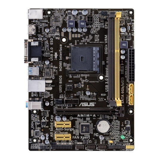 Asus DDR3 1600 AMD Socket AM1 SATA(6Gbit/s) Motherboard (AM1M-A)