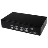StarTech.com 4 Port Professional USB PS/2 KVM Switch - KVM Switch - 4 x KVM Port(s) - 1 Local User - Desktop - SV431H