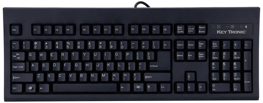 USB Cable Keyboard Black