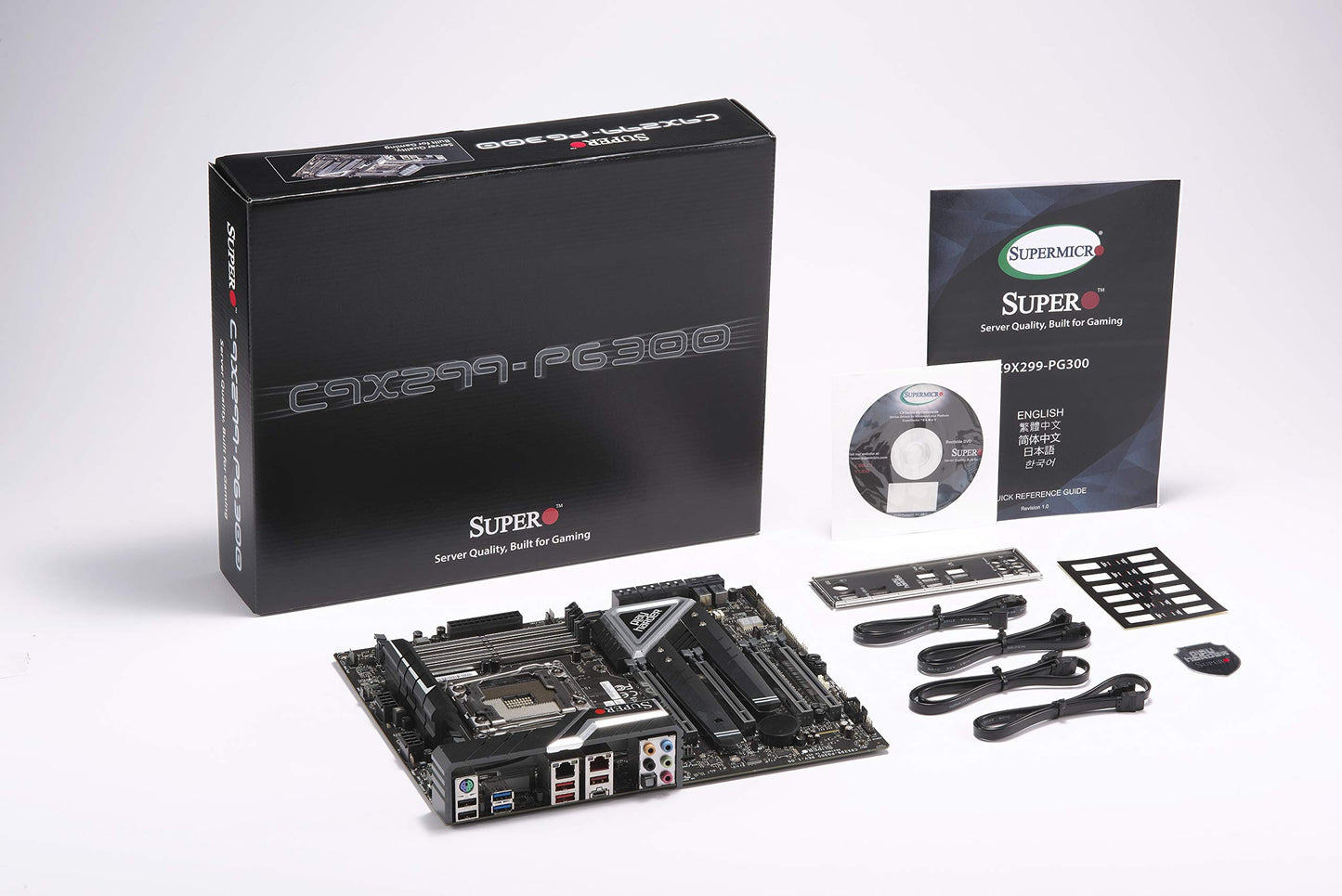 Supermicro MBD-C9X299-PG300F-O Motherboard LGA 2066 Intel X299 DDR4 SATA 6GB/s M.2 U.2 10G LAN Wi-Fi USB 3.1 RGB IPMI ATX