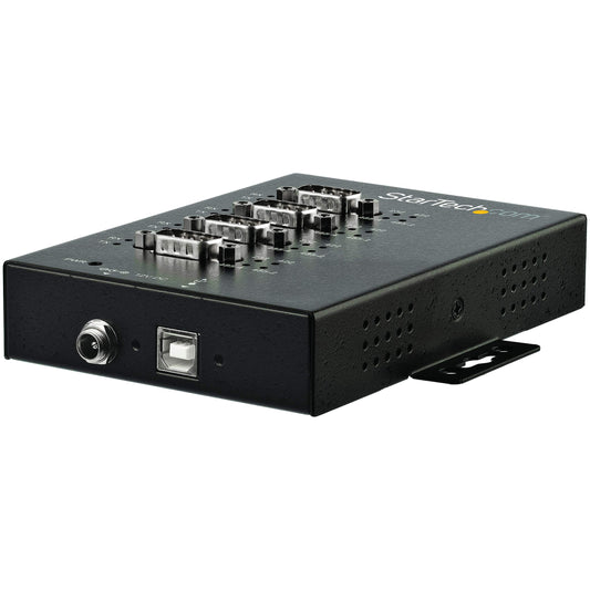 StarTech.com ICUSB234854I USB to RS-232/422/485 Serial Adapter 4 Port Industrial 15kV ESD Protection