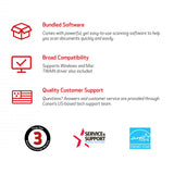 Canon DR-C230 Imageformula Document Scanner: Twain & Isis Drivers 3 Year Warranty Black (2646C002)