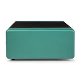 Crosley CR6230A-TU Snap USB Turntable with Fold-Out Full Range Speakers (Black/Turquoise)