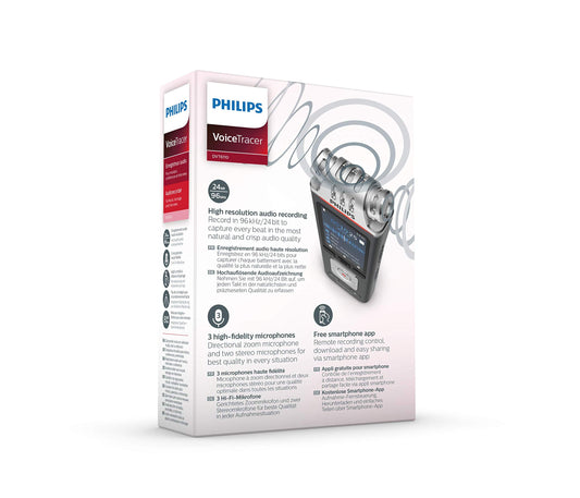 Philips Speech DVT6110 Philips DVT6110 VoiceTracer Audio Recorder Voice Recorder