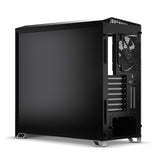 Fractal Design Vector Rs Blackout - RGB - Mid Tower Computer Case - ATX - Optimized for High Airflow and Silent Computing - PSU Shroud - Modular Interior - Water-Cooling Ready - Tempered Glass