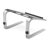StarTech.com Adjustable Laptop Stand - Heavy Duty Steel & Aluminum - 3 Height Settings - Tilted - Ergonomic Laptop Riser for Desk (LTSTND)