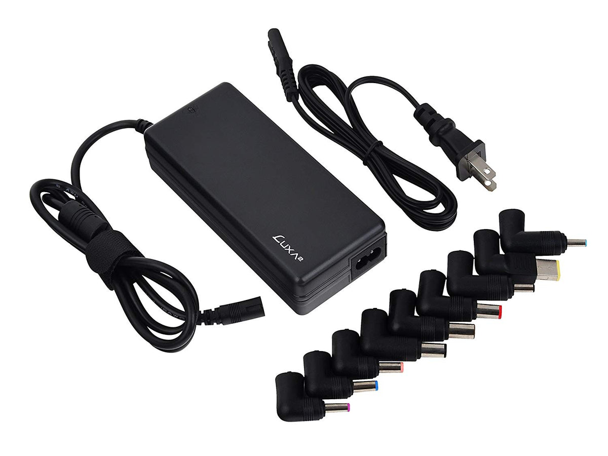 LUXA2 EnerG Bar 90W Universal Laptop Adapter for ASUS, ACER, HP, IBM, Lenovo, DELL, Toshiba, Ultrabook (PO-ULA-PC90BK-00)