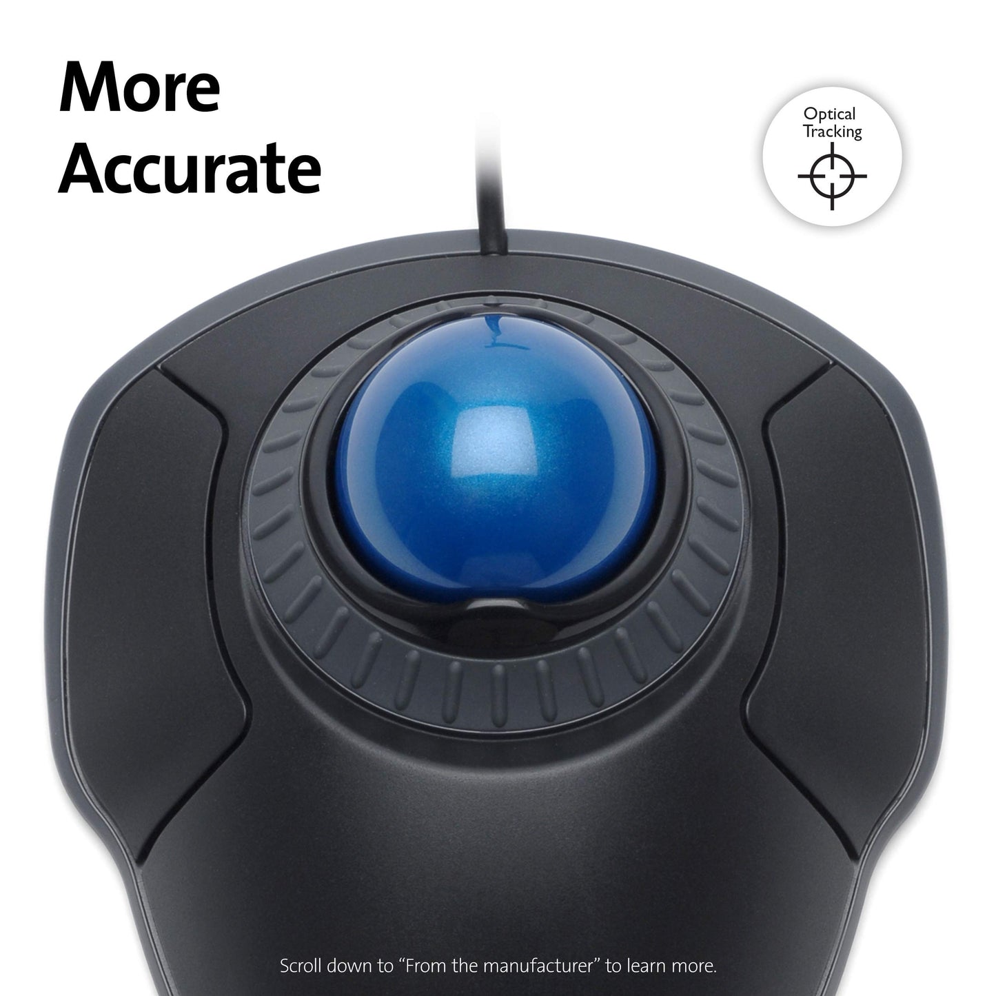 Kensington K72337US Orbit Trackball with Scroll Ring