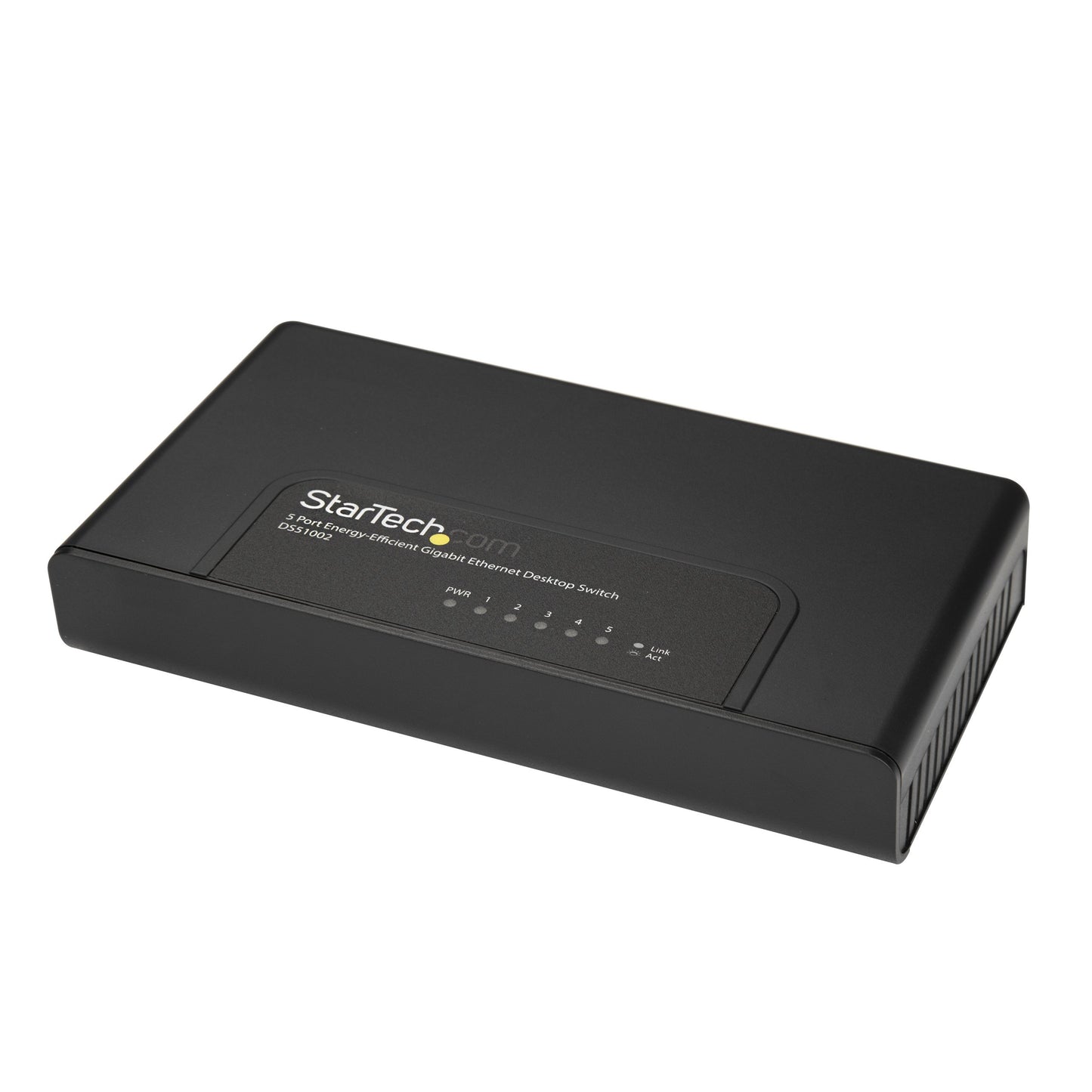StarTech.com 5 Port Unmanaged Energy-Efficient Gigabit Ethernet Switch - Desktop / Wall Mount Network Switch - 802.3az Gigabit Switch (DS51002)