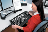 Fellowes Tilt 'n Slide Keyboard Manager, Black