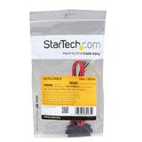Startech SAS729PW18 18-Inch SAS 29 Pin to Sata Cable with Lp4 Power