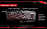 Tt eSPORTS KB-CPC-MBBRUS-01 Challenger Prime RGB Illumination Gaming Keyboard & Mouse Combo