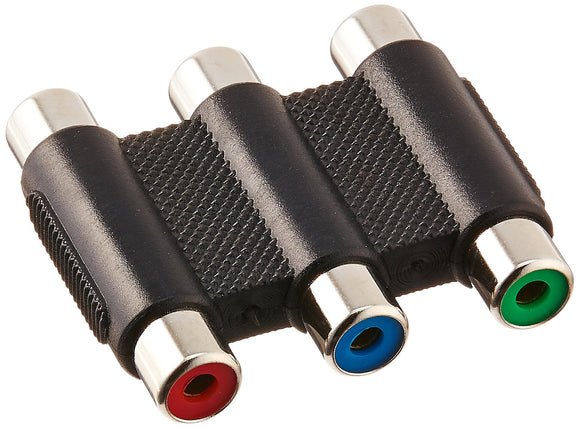 RCA Adapters - RCA - Female - RCA - Female - Black