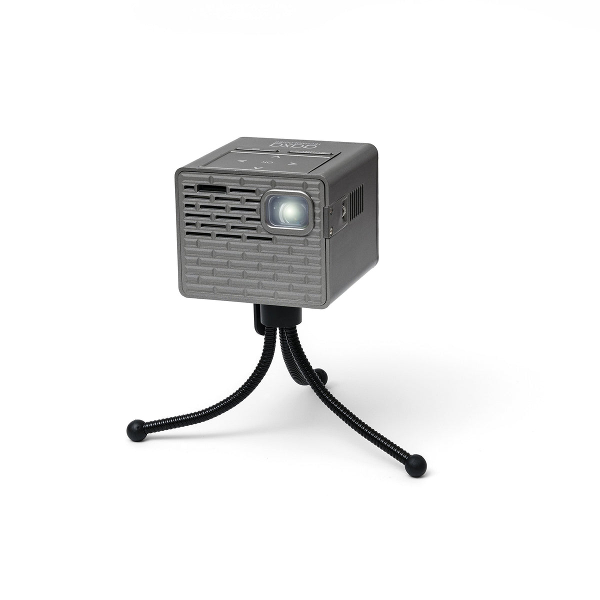 AAXA P2-B LED DLP Mini Projector - Built-in Battery, Support Full HD 1080p for Smartphone, Laptop, Gaming, Movie, Travel, Camping, Portable Projector with Mini-HDMI, TF, USB, AV Inputs, Media Player