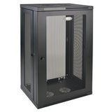 Tripp Lite 21U Wall Mount Rack Enclosure Server Cabinet, 16.5" Deep, Switch-Depth, Black