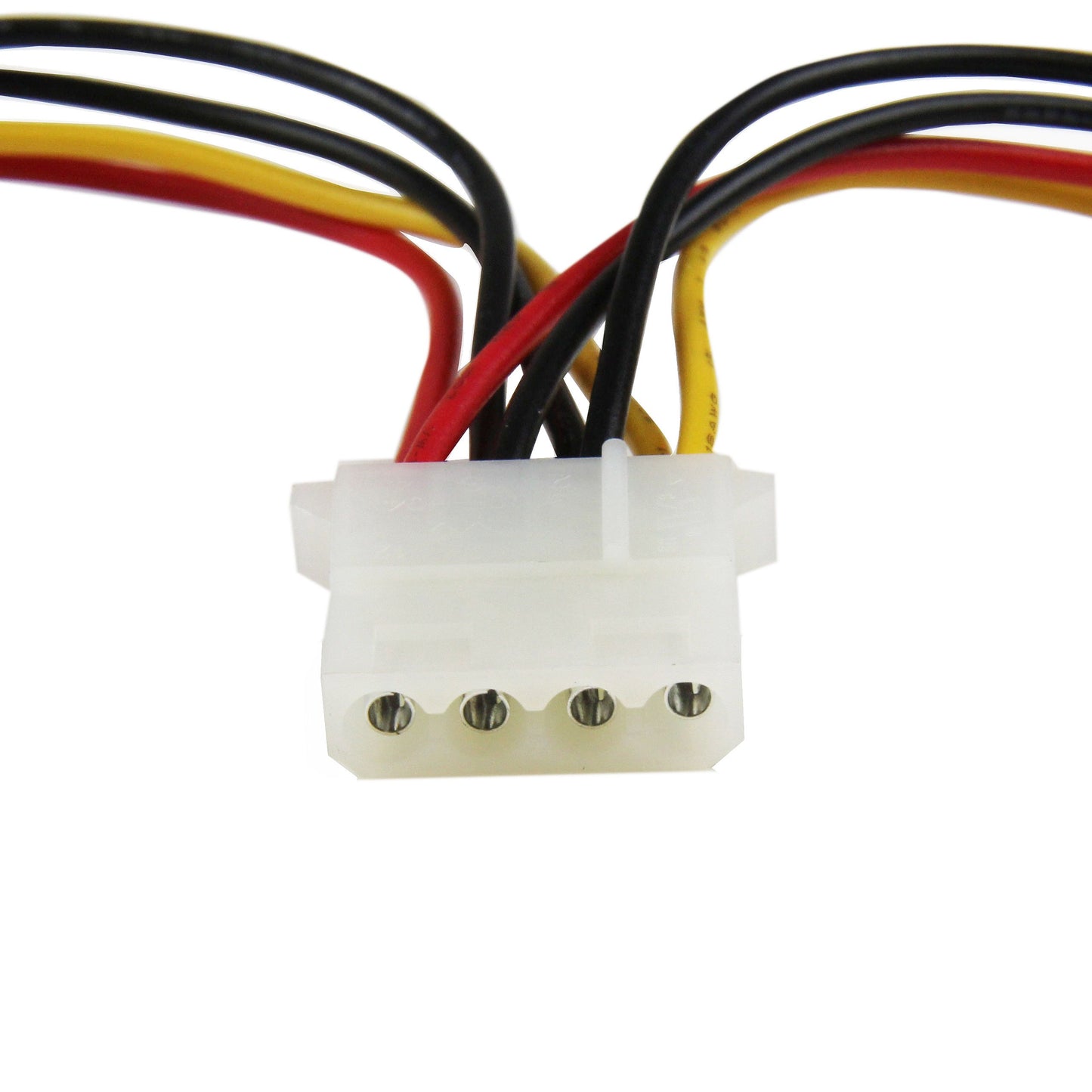 StarTech.com LP4 to SATA Power Cable Adapter with Floppy Power - Power adapter - SATA power (M) to 4 pin internal power, 4 pin mini-power connector (F) - black - LP4SATAFMD
