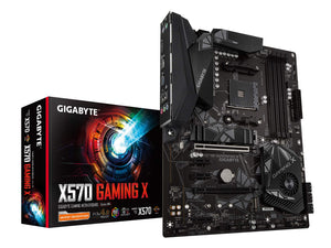 GIGABYTE X570 Gaming X (AMD Ryzen 3000/X570/ATX/PCIe4.0/DDR4/USB3.1/Realtek ALC887/HDMI 2.0B/RGB Fusion 2.0/Realtek GbE 8118 LAN/Gaming Motherboard)