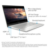 HP Pavilion 15-Inch Laptop, Intel Core I5-8265U, Intel UHD Graphics 620, 8GB RAM, 256GB SSD, Windows 10 (15-cs2010nr, Silver)