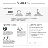 Open Box OMEN by HP Mindframe PC Gaming Headset with World's First FrostCap Active Cooling Technology (black)