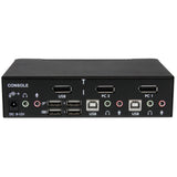 StarTech.com SV231DPUA 2-Port Professional USB DisplayPort KVM Switch with Audio
