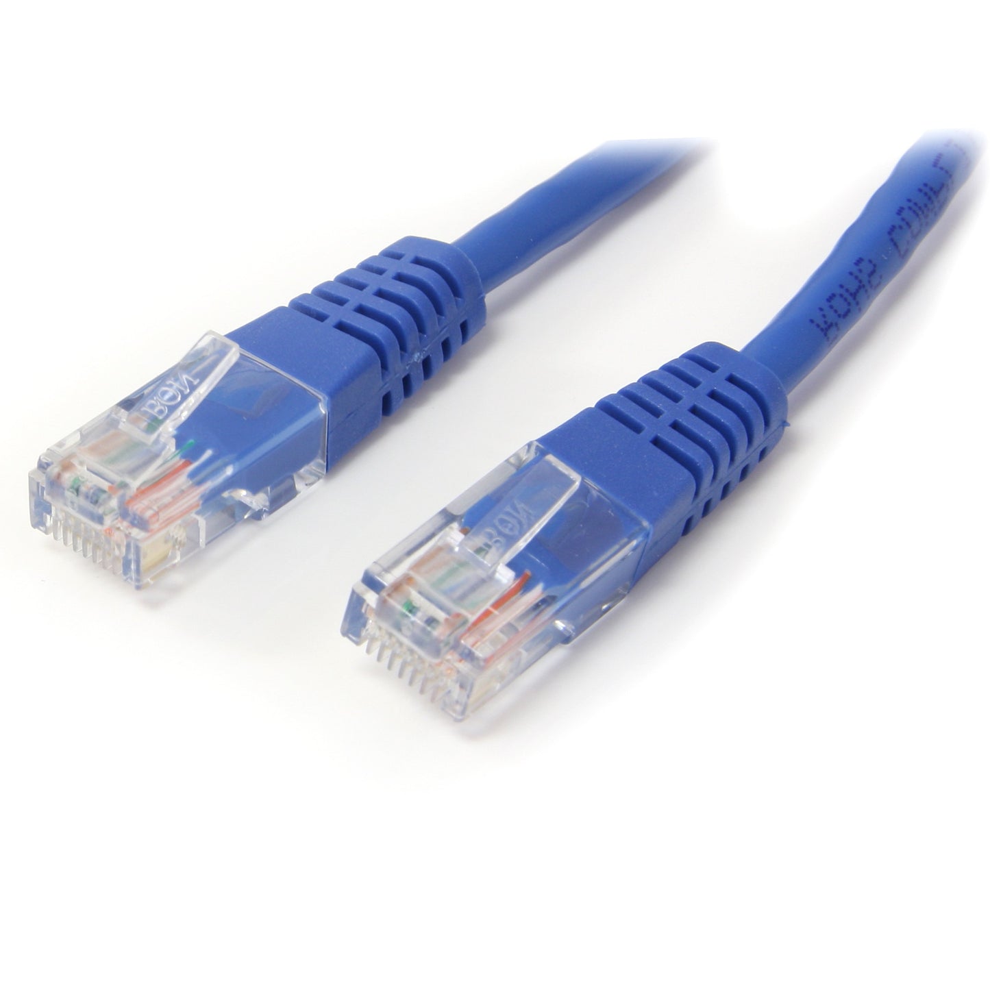 StarTech.com M45PATCH100B Molded RJ45 UTP Cat 5e Patch Cable, 100-Feet (Blue)