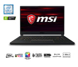 MSI GS 65 9SD-418CA Stealth Thin 15.6" 144Hz 7ms Ultra Thin and Light(Core i7-9750H GTX1660Ti 16GB 512GB SSD Win10PRO) VR Ready