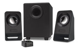 Refurbished Logitech Multimedia 2.1 Speakers Z213 for PC and Mobile Devices