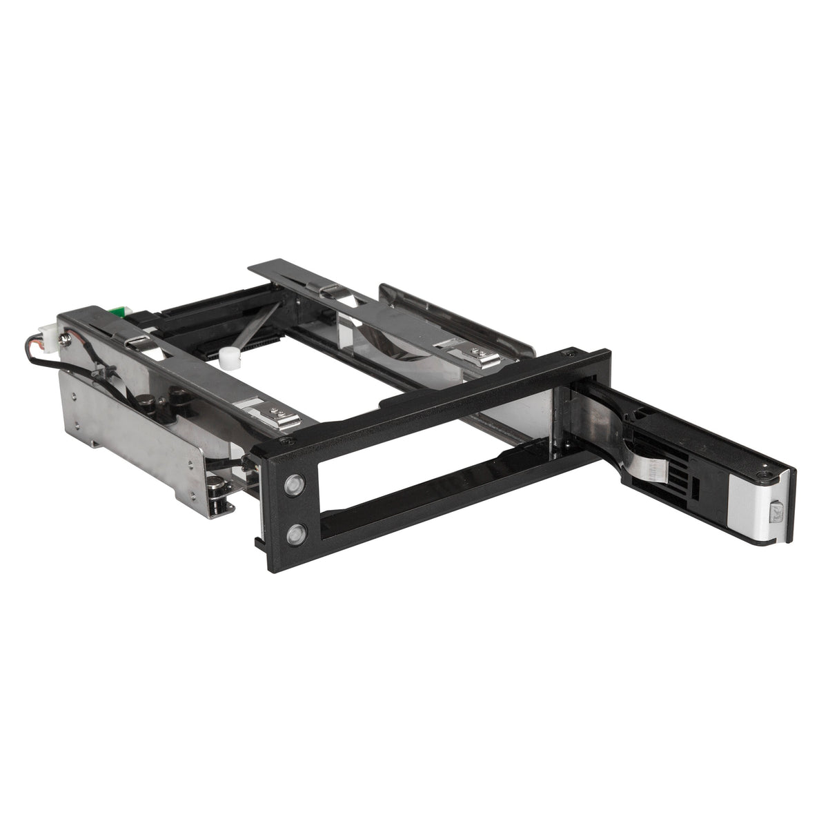 StarTech.com 5.25 to 3.5 Hard Drive Hot Swap Bay - Trayless - Lockable - Front Mount - Hard Drive Bay - Hard Drive Backplane - HDD Caddy (HSB13SATSASB)