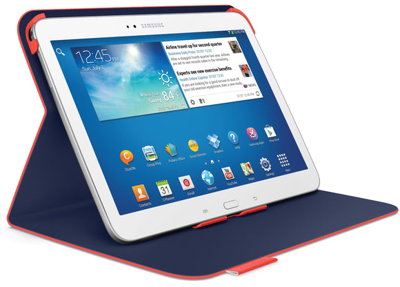 Logitech Folio for 10.1-Inch Samsung Galaxy Tab 3 - Mars Red Orange