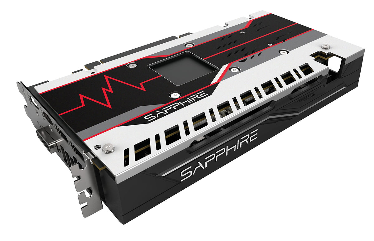 Sapphire Technology Technology 11266-04-20G Radeon Pulse RX 570 4GB GDDR5 Dual HDMI/ DVI-D/ Dual DP OC with Backplate (UEFI) PCI-E Graphics Card
