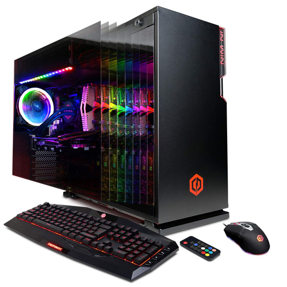 CYBERPOWERPC Gamer Supreme Liquid Cool SLC9100CPGV2 w/AMD Ryzen 7 3700X 3.6GHz Gaming Computer