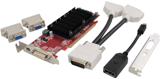 Radeon Hd 6350 Pcie 1gb Dual Dvi-D/Vga 800mhz Dms59 Dp Sff Ddr3 (900456)