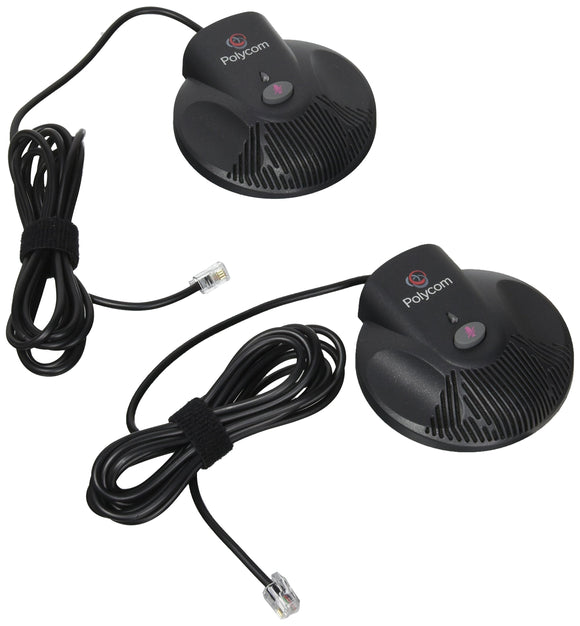 Polycom 2200-16155-001 SOUNDSTATION2 Extension Mics with Cables
