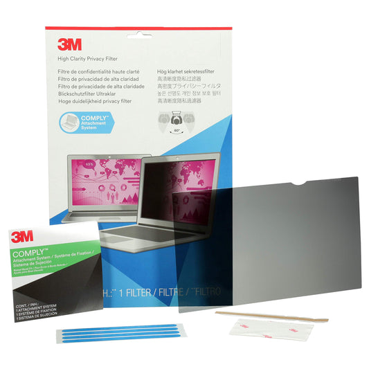 3M Privacy Filters 3M High Clarity Privacy Filter for Apple MacBook Air 13" with Retina Display with Comply Attachment System (Hcnap003)