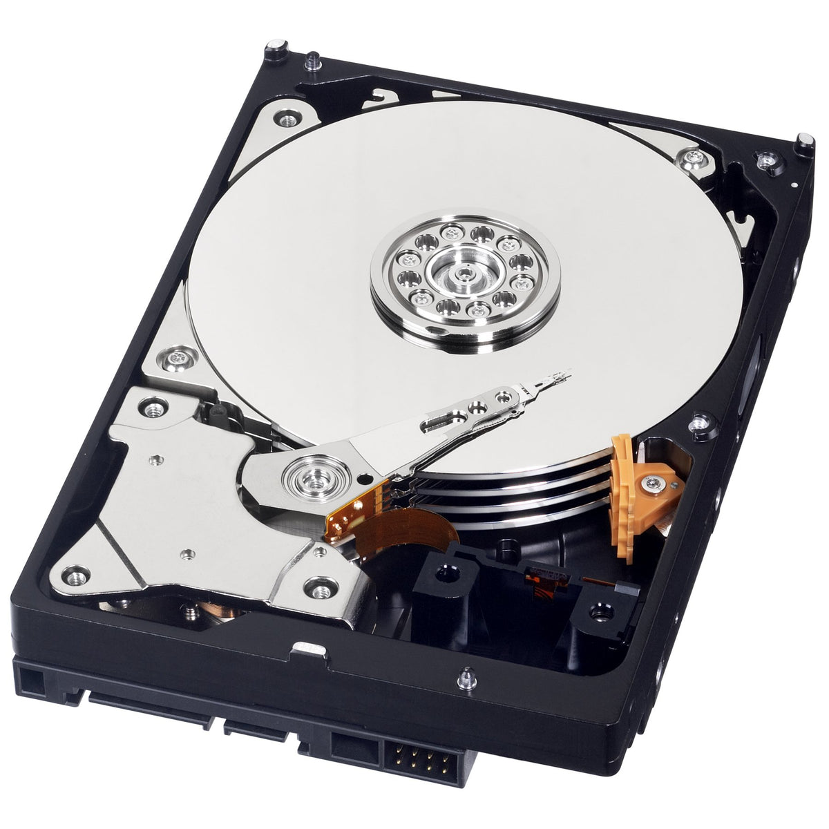 WD Blue 2TB PC Hard Drive - 5400 RPM Class, SATA 6 Gb/s, 64 MB Cache, 3.5" - WD20EZRZ