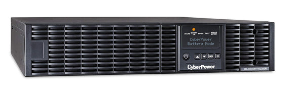 CyberPower OL3000RTXL2UN Smart App Online UPS System, 3000VA/2700W, 7 Outlets, 2U Rack/Tower + Pre-Installed SNMP Card