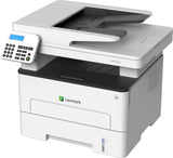 LEXMARK MB2236adw Multifunction Laser Printer, Monochrome, White/Gray