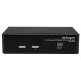 StarTech.com SV231DPUA 2-Port Professional USB DisplayPort KVM Switch with Audio