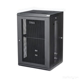 StarTech.com 18U Wall Mount Network Switch Cabinet - 4-Post Adjustable Depth (2" to 16") Fully Secure IT Cabinet w/ Cable Management 200lb / 90kg (RK1820WALHM)