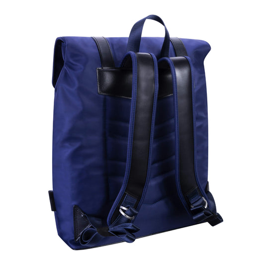 McKlein 18477 USA Element 15" Nylon Flap Over Laptop Backpack Navy