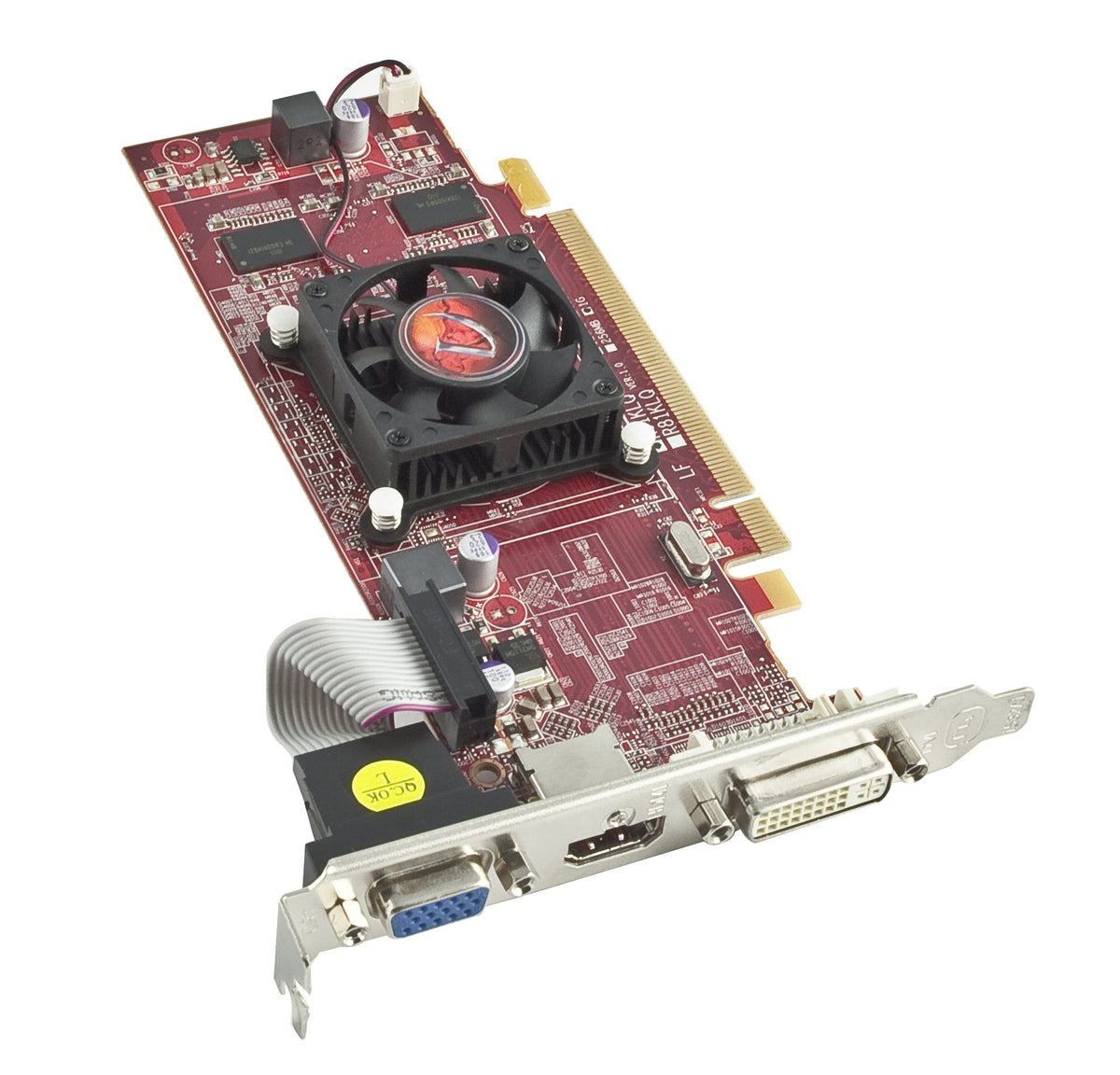 VisionTek Radeon 6450 1GB DDR3 (DVI-D, HDMI, VGA) Graphics Card - 900371